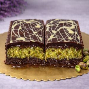Dubai Style Chokolade med Pistacie & Kanafa