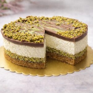 Dubai Chocolate Cheesecake