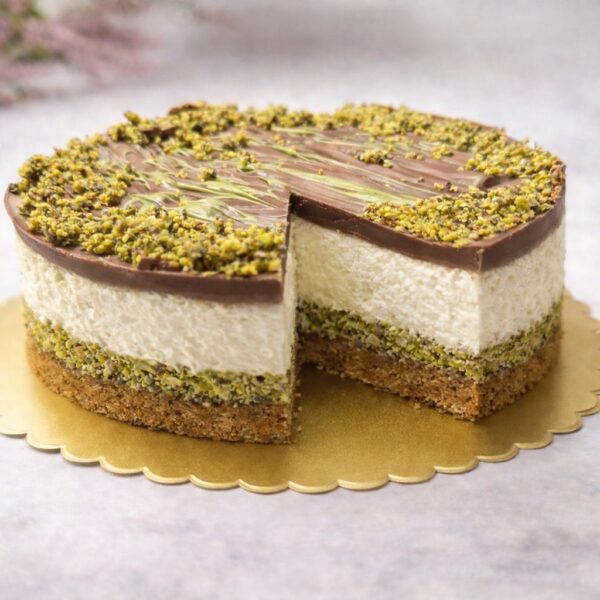 Dubai Chocolate Cheesecake